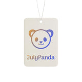 JulyPanda Logo Car Air Freshener — 'JulyPanda' Scented Hanging Ornament