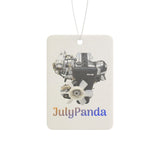4A-GE Engine Art with "JulyPanda" Logo Car Air Freshener