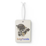 4A-C Engine Art with "JulyPanda" Logo Car Air Freshener